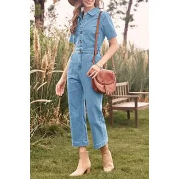 Cicy Bell Women's Denim Jumpsuits - Chic & Stylish