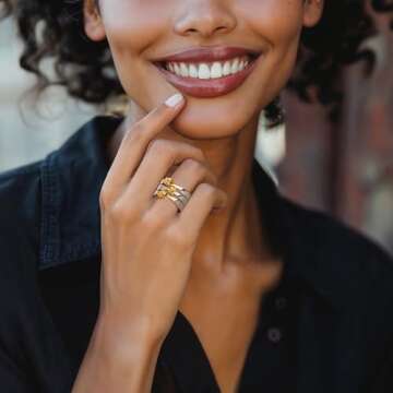 Ross-Simons Two-Tone Sterling Silver Wrapped Station Ring. Size 10