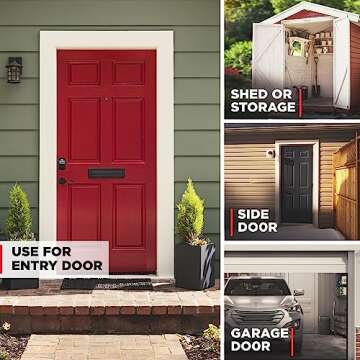 Kwikset Powerbolt 250 10-Button Keypad Matte Black Transitional Electronic Deadbolt Door Lock, Featu...