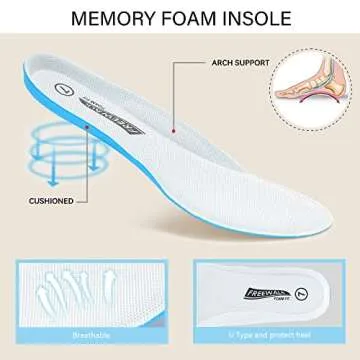 Stylish BELOS Women's Platform Chunky Sneakers for Comfort