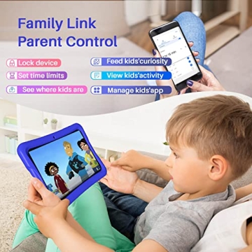 JREN Kids Tablet - 10" IPS HD Display & Parental Controls