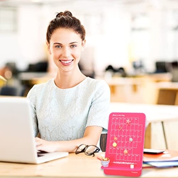 Yuseful Acrylic Desk Calendar - Stylish Perpetual Planner