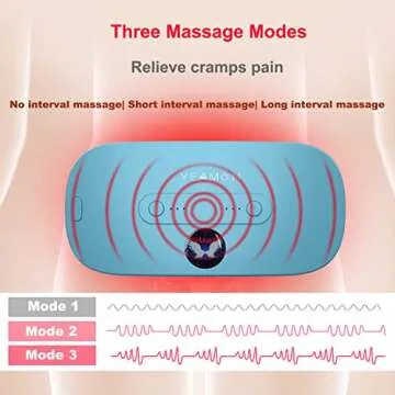 Portable Cordless Heating Pad for Comfort and Relief