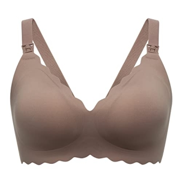 MomCozy Nursing Bras for Breastfeeding Seamless Maternity Wireless Classic Support