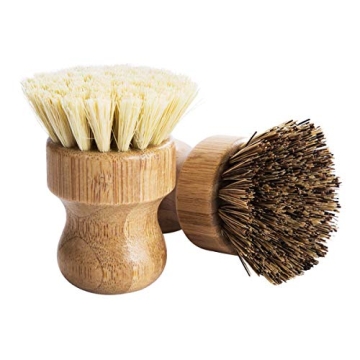 Eco-Friendly 3 Packs Natural Fiber Cleaning Brush Set