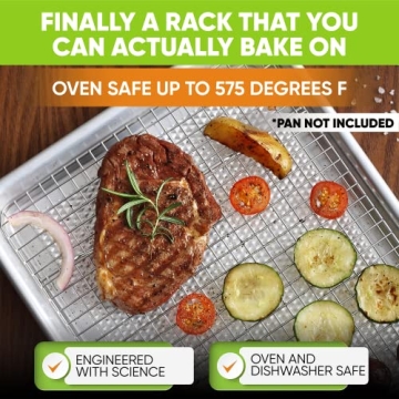 Spring Chef Stainless Steel Cooling Rack | Heavy Duty & Versatile