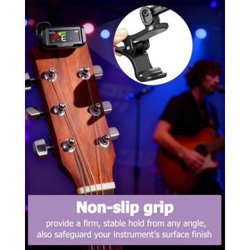 Ranch Accessories Rechargeable Clip-On Guitar Tuner