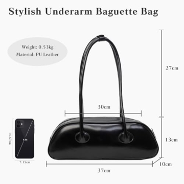 CORIOS Elegant PU Leather Handbag for Women