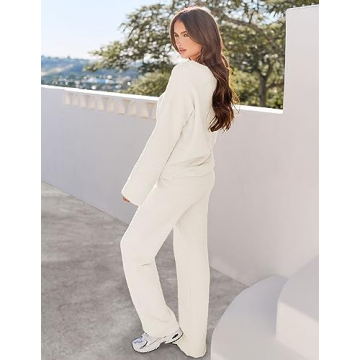 Cozy MEROKEETY Women's Fuzzy Fleece Pajama Set - Style & Comfort