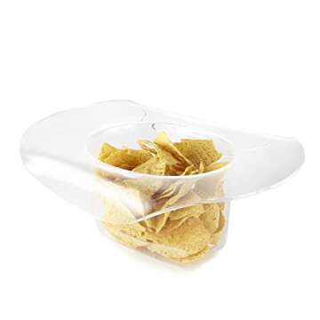 Huang Acrylic Large Clear Cowboy Hat | Perfect for Home Decor, Chips and Dip, Ice Bucket/Cooler, Fruit Bowl, Flower Vase, & More | Durable Construction, Easy to Clean