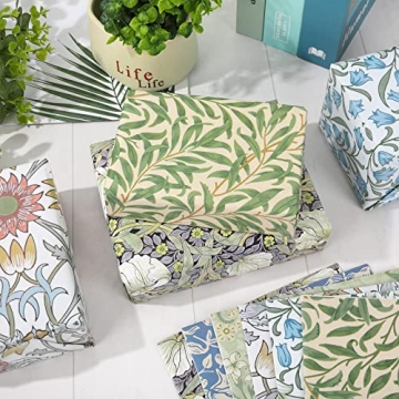 ChicRosa Elegant William Morris Floral Gift Wrap