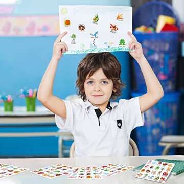 Motivational Punny Rewards Stickers for Classroom Fun