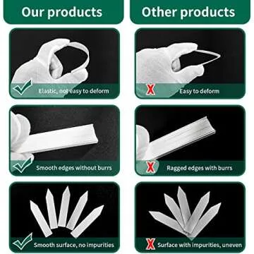 Durable AMORNING Plant Labels - Waterproof and Reusable Tags