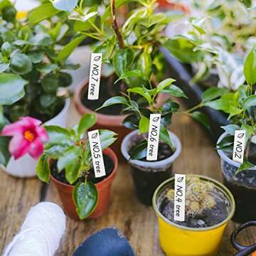 Durable AMORNING Plant Labels - Waterproof and Reusable Tags