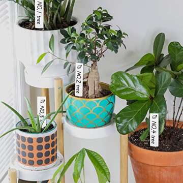 Durable AMORNING Plant Labels - Waterproof and Reusable Tags
