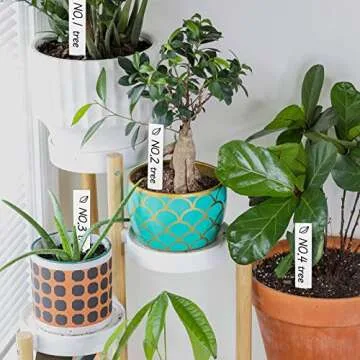 Durable AMORNING Plant Labels - Waterproof and Reusable Tags