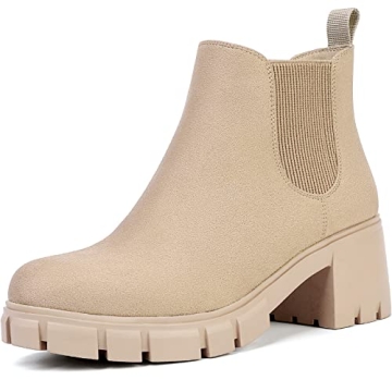 GOUPSKY Ankle Boots for Women | Stylish & Comfortable Chelsea Booties