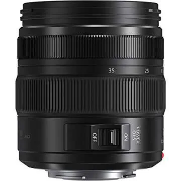 Panasonic Lumix G X Vario 12-35mm f/2.8 II ASPH. Power O.I.S. Lens + 58mm UV Filter + Fibercloth + Lens Capkeeper Bundle