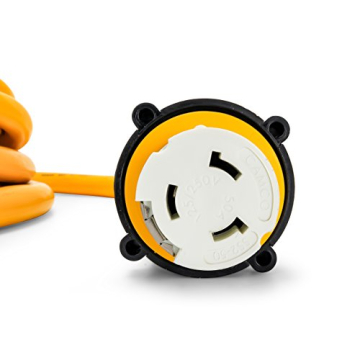 Camco 25-Foot Marine Extension Cord for Easy Power Access