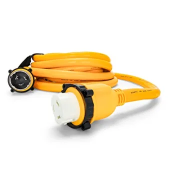 Camco 25-Foot Marine Extension Cord for Easy Power Access