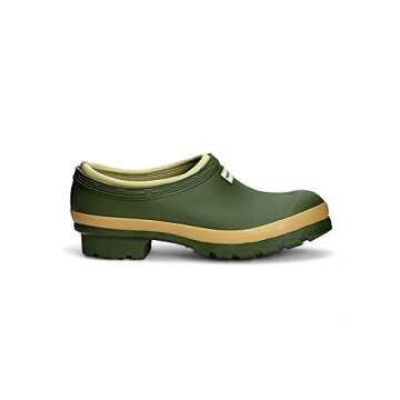 HUNTER Garden Clog Vintage Green 8