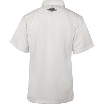 Hook & Tackle® Men's Seacliff 2.0 | Short Sleeve | Vented | UV Sun Protection | Performance Fishing Shirt