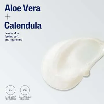 Cetaphil Ultra Gentle Refreshing Body Wash, For Dry to Normal, Sensitive Skin, 16.9oz, with Aloe Vera, Calendula, Vitamin B5, Hypoallergenic, Fragrance Free, Dermatologist Tested