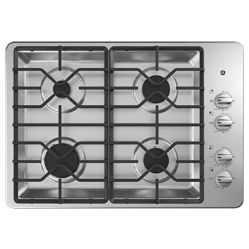 GE JGP3030SLSS Gas Cooktop - Stylish Performance for Every Kitchen