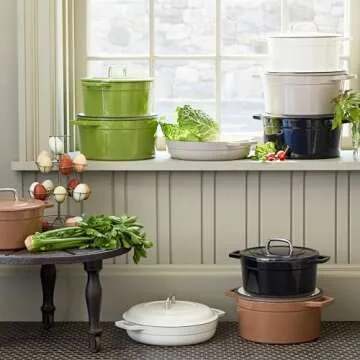 Martha Stewart Dutch Oven 5 QT - Elegant Kitchen Essential