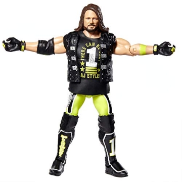 AJ Styles Elite Action Figure with Realistic Details and Gear