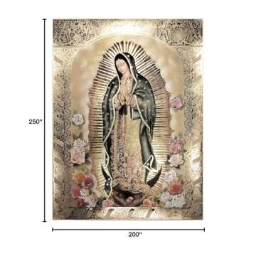 Our Lady of Guadalupe Gold Foil Print - Wall Art