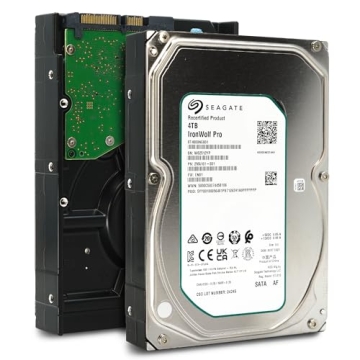Seagate IronWolf Pro 4TB NAS Hard Drive for Reliable Storage