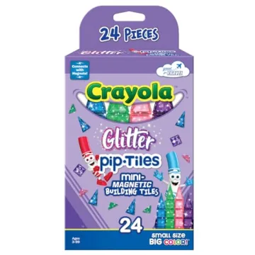 CreateOn Crayola Mini Magnetic PIP-Tiles for Kids