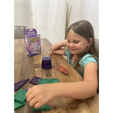 CreateOn Crayola Mini Magnetic PIP-Tiles for Kids