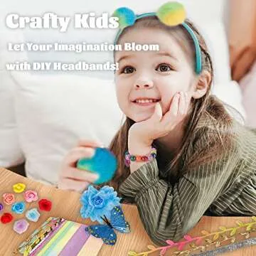 Make Fashion Headbands with DIY Kit for Ages 5-12