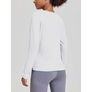 Stylish Women's Long Sleeve Workout Shirt for Every Occasion