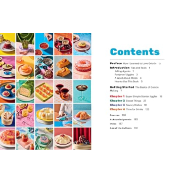 Jiggle!: A Cookbook: 50 Recipes for Sweet, Savory, and Sometimes Boozy Modern Gelatins