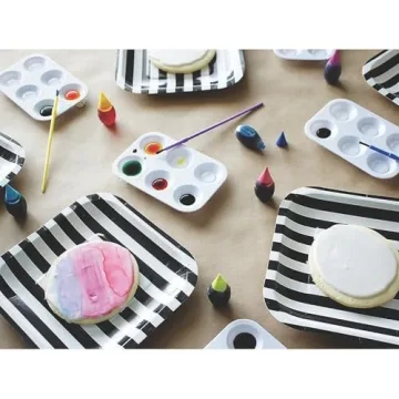 Plastic Paint Brush Set for Kids - 150 Bulk Brushes