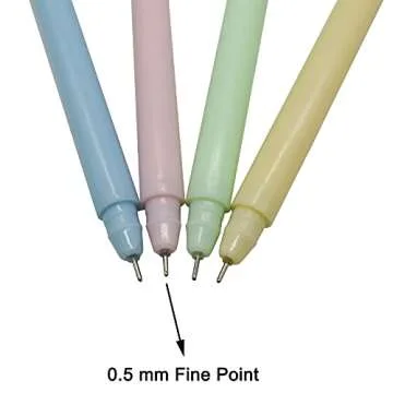 Maydahui 12 PCS Lollipops Pen Rainbow Swirl Spinning Shaped Rollerball Pens Black Gel Ink Multicolor Candy Design for Students Students Girls Valentine's Day