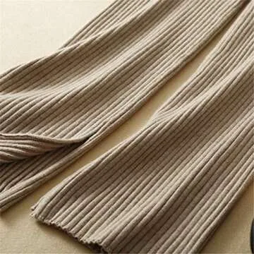 SANGTREE Cashmere Drawstring Wide Leg Lounge Pants