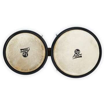 LP (Latin Percussion) Aspire Bongos, Havana Café, 6-3/4" and 8" (LPA601-HC)