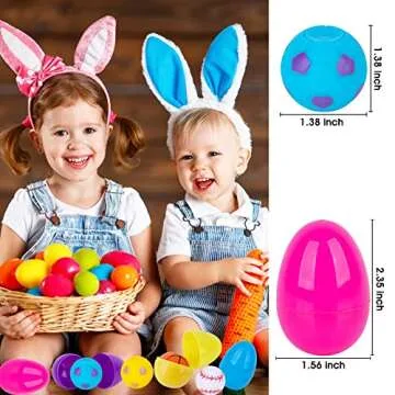 72 Pcs Prefilled Easter Eggs with Fidget Spinner Sports Balls Toy for Kids Boys Girls, Easter Basket Stuffers Egg Fillers Easter Egg Hunt Party Favors Classroom Prize (36 Eggs + 36 Spinners)