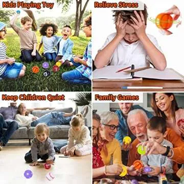 72 Pcs Prefilled Easter Eggs with Fidget Spinner Sports Balls Toy for Kids Boys Girls, Easter Basket Stuffers Egg Fillers Easter Egg Hunt Party Favors Classroom Prize (36 Eggs + 36 Spinners)