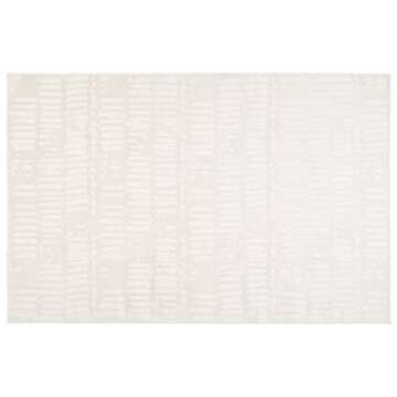 Revival Rugs Shell 5'3"x7'10" Washable Area Rug for Living Room Bedroom - 100% Recycled Oeko-TEX Certified, Medium Pile, Beige, Cream