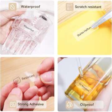 NIIMBOT Thermal Label Paper for D11/D110 Printers 210 Labels