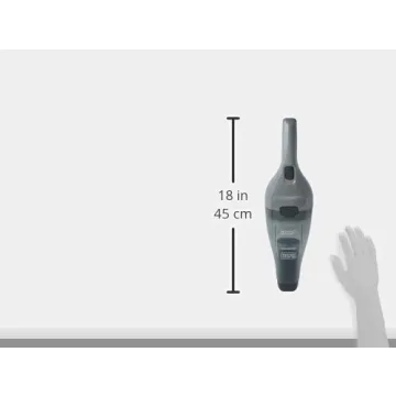 BLACK+DECKER 8V Cordless Handheld Vacuum for Quick Cleanups