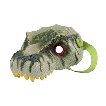 2CFUN Dinosaur Mask and Dino Claws Set for Kids Dinosaur Halloween Costume for Kids Christmas Gift(Tyrannosaurus)
