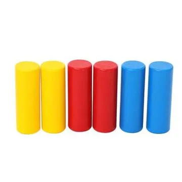LEADER JOY Montessori Colored Cylinder Set for Toddlers