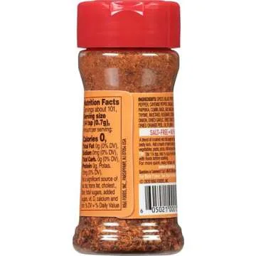 Mrs. Dash Extra Spicy Salt-Free Seasoning Blend 2.5 oz