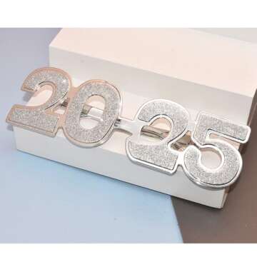 SWYOUN 2025 Plastic Glasses for New Year's & Graduation